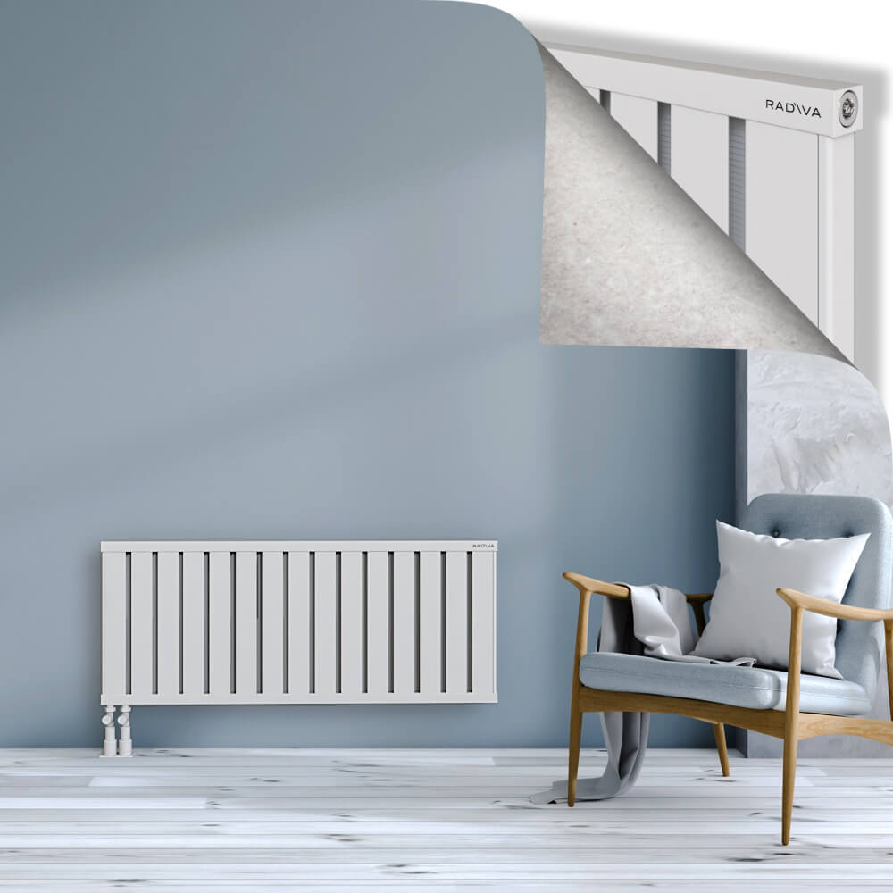 Obi Dekoratif Alüminyum Radyatör 500x1204 Beyaz - 4