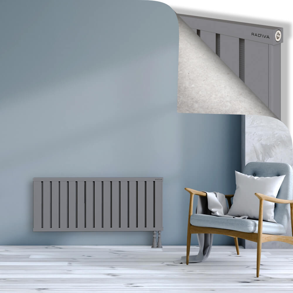 Obi Dekoratif Alüminyum Radyatör 500x1204 Gri - 3