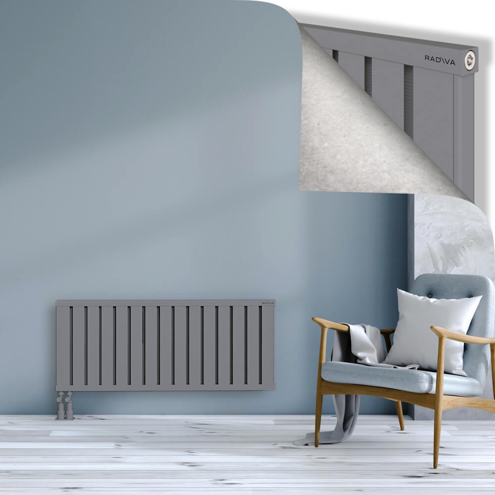 Obi Dekoratif Alüminyum Radyatör 500x1204 Gri - 4
