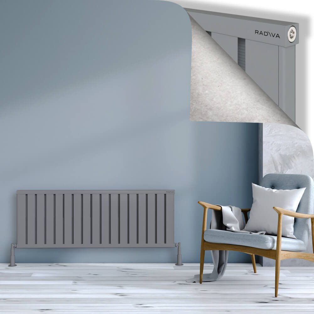 Obi Dekoratif Alüminyum Radyatör 500x1364 Gri - 1