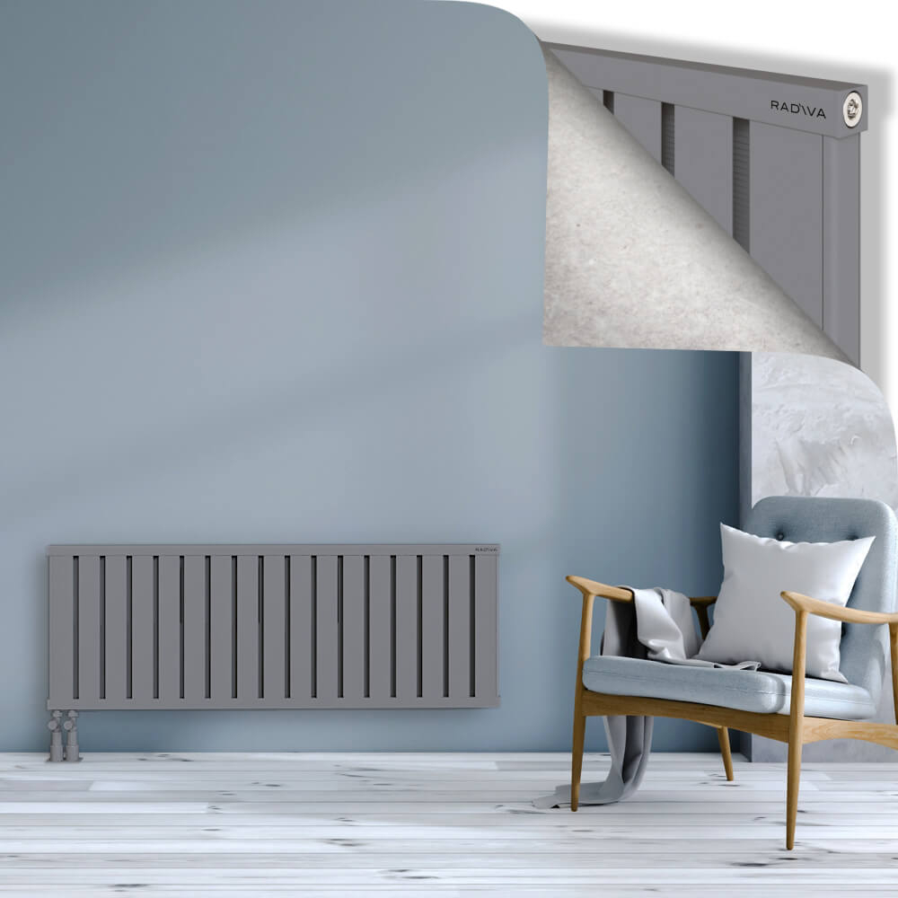 Obi Dekoratif Alüminyum Radyatör 500x1364 Gri - 4