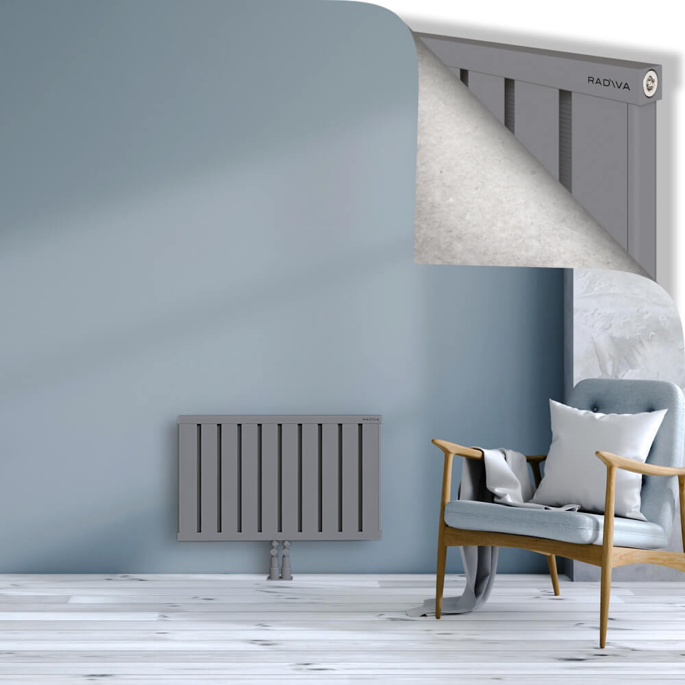 Obi Dekoratif Alüminyum Radyatör 500x804 Gri - 2