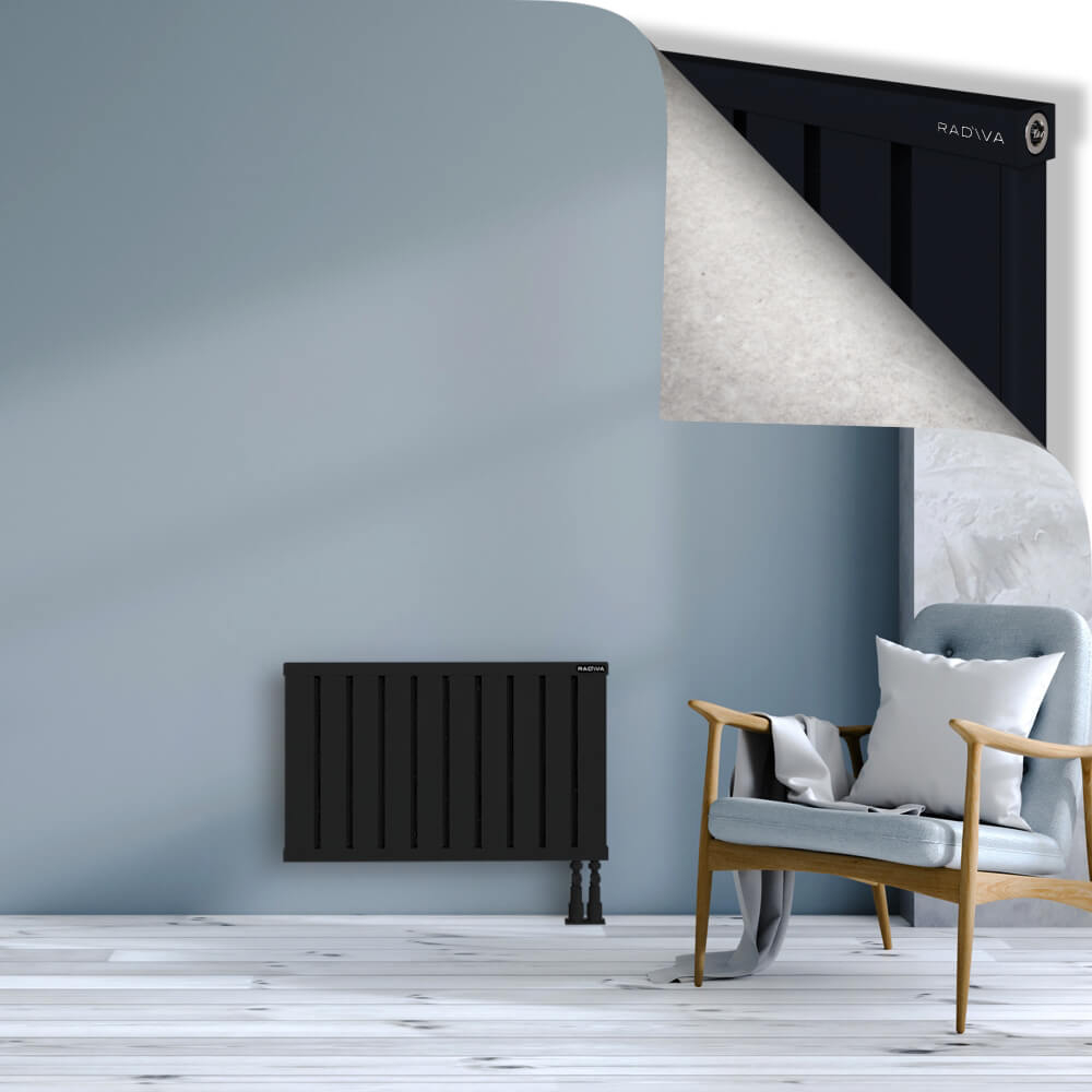 Obi Dekoratif Alüminyum Radyatör 500x804 Siyah - 3