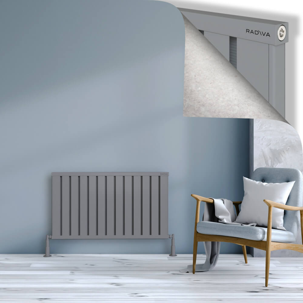 Obi Dekoratif Alüminyum Radyatör 600x1044 Gri - 1