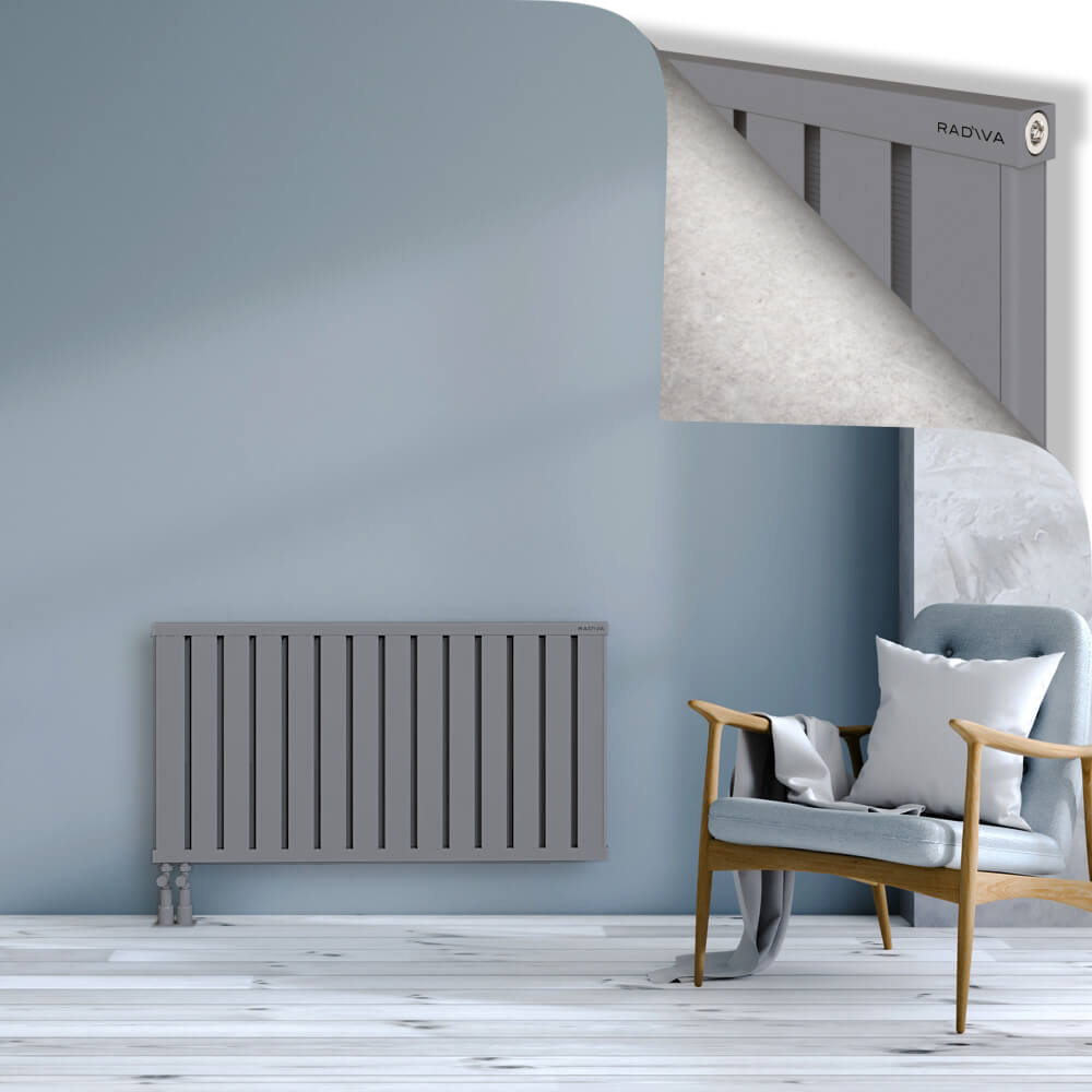 Obi Dekoratif Alüminyum Radyatör 600x1124 Gri - 4