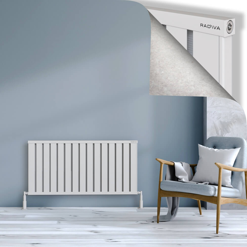 Obi Dekoratif Alüminyum Radyatör 600x1204 Beyaz