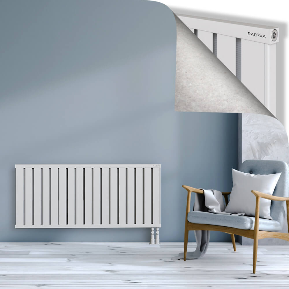 Obi Dekoratif Alüminyum Radyatör 600x1364 Beyaz - 3