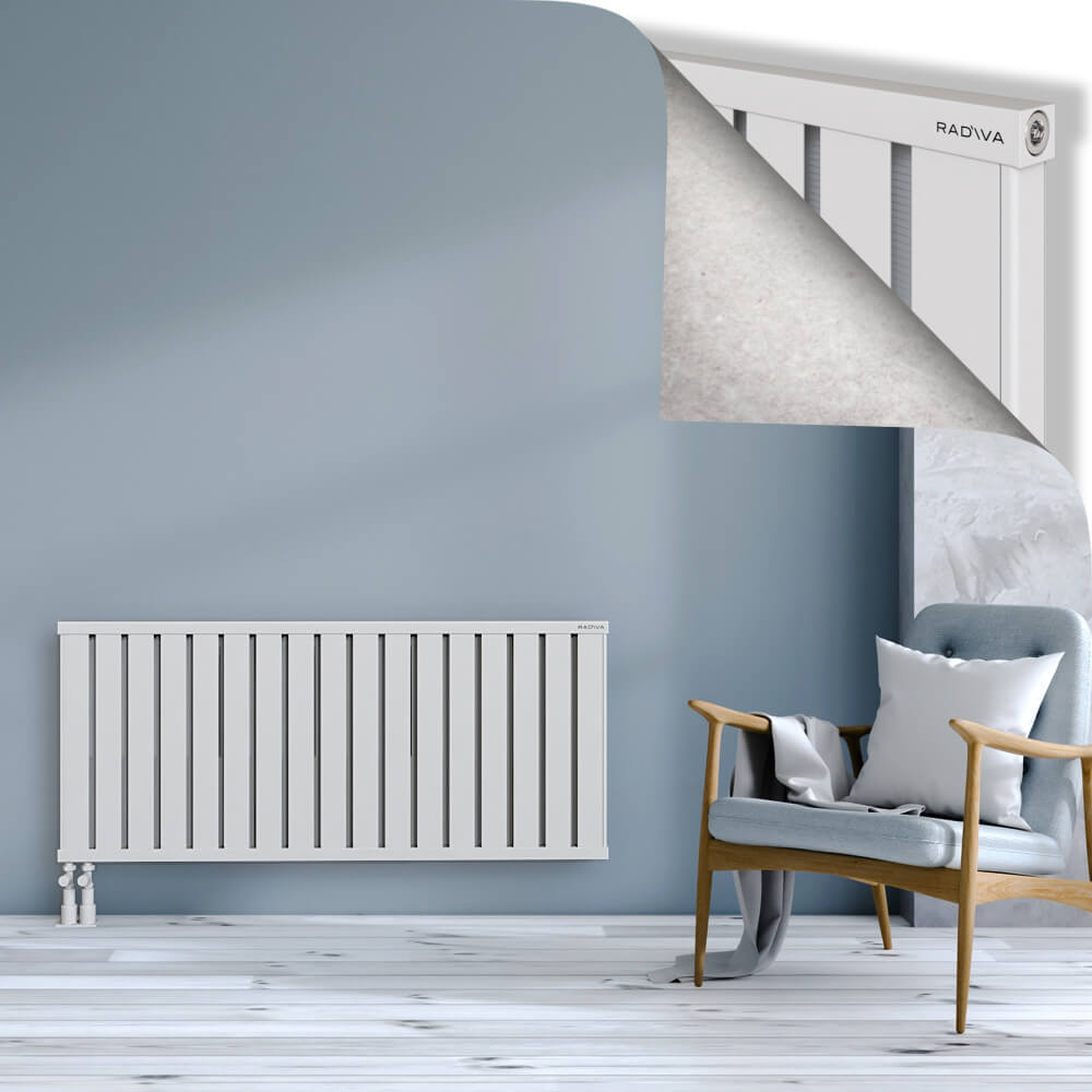 Obi Dekoratif Alüminyum Radyatör 600x1364 Beyaz - 4