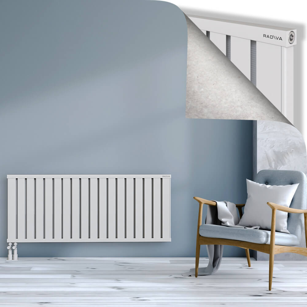 Obi Dekoratif Alüminyum Radyatör 600x1444 Beyaz - 4