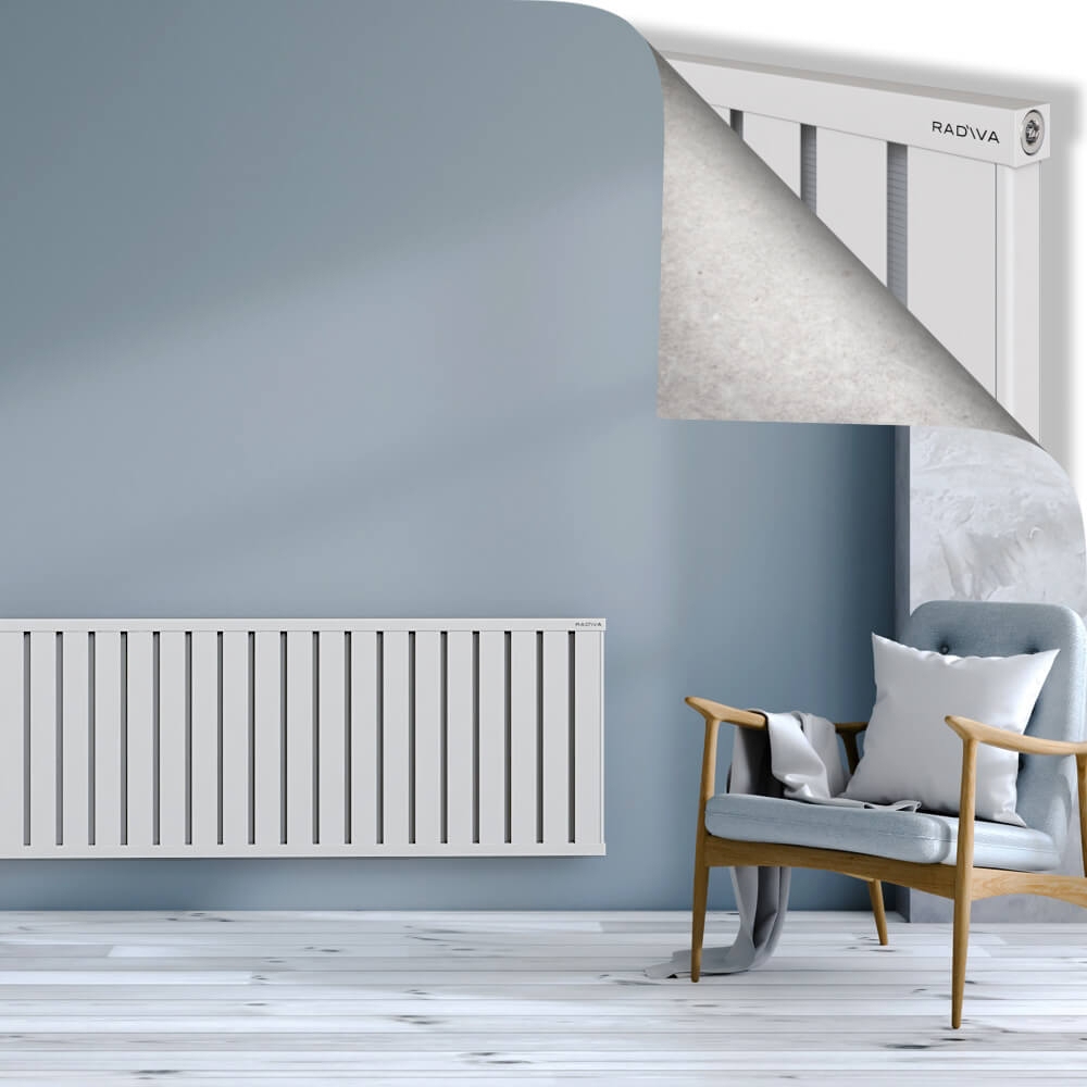Obi Dekoratif Alüminyum Radyatör 600x2164 Beyaz - 4