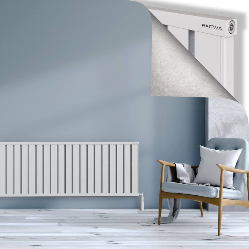 Obi Dekoratif Alüminyum Radyatör 600x2244 Beyaz 