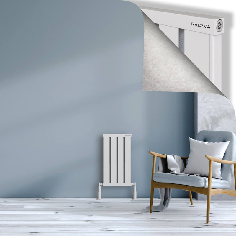Obi Dekoratif Alüminyum Radyatör 600x324 Beyaz 