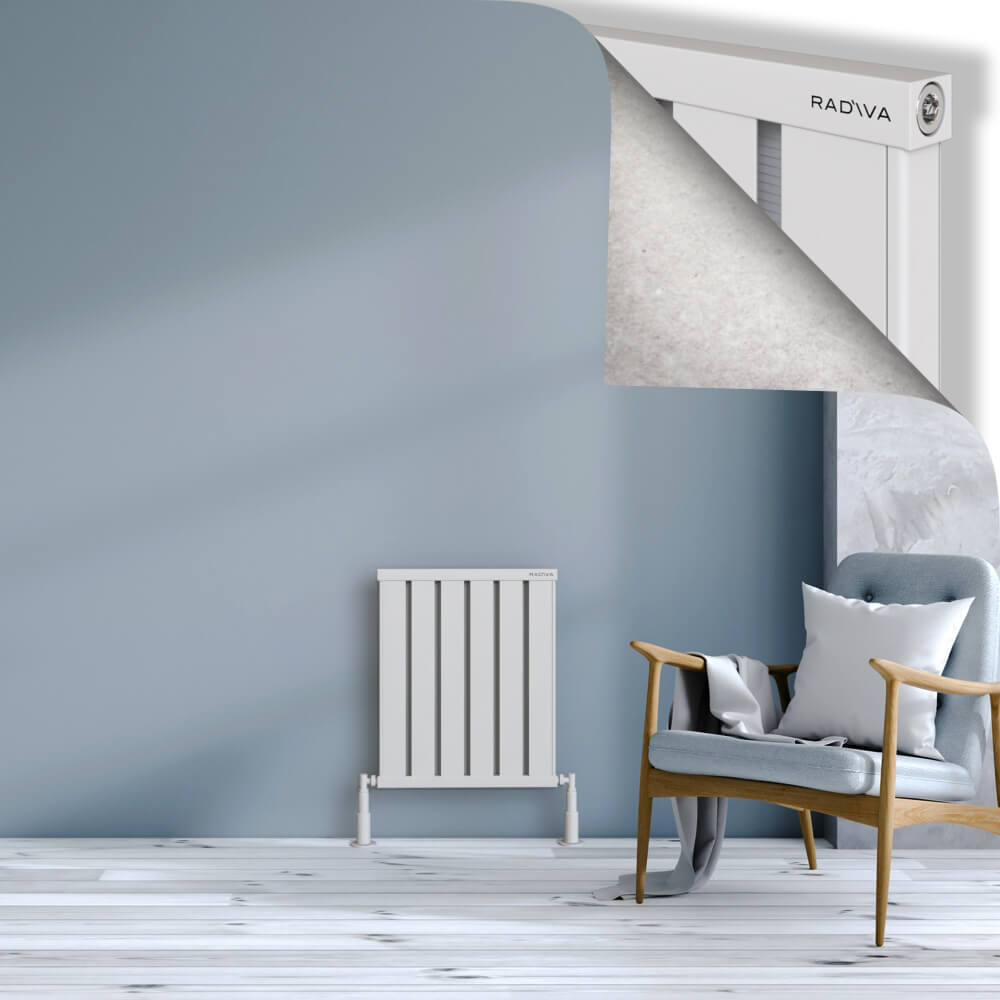 Obi Dekoratif Alüminyum Radyatör 600x484 Beyaz - 1