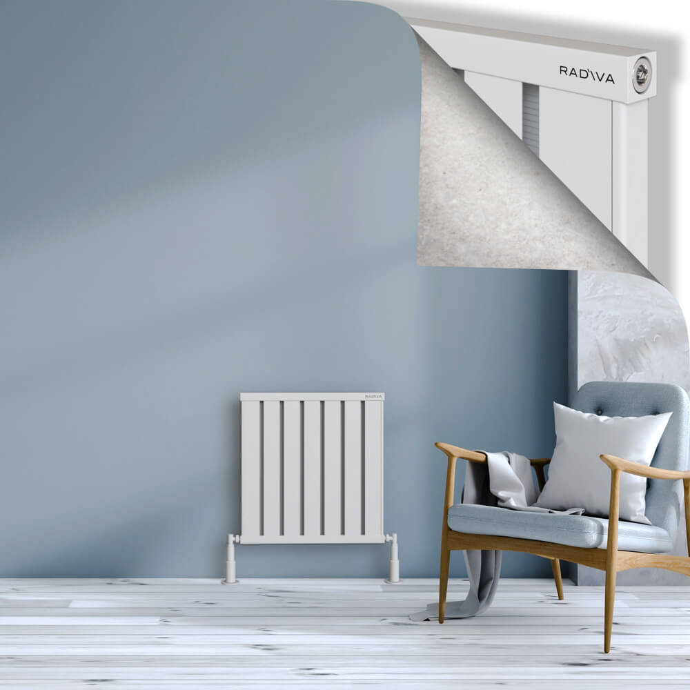 Obi Dekoratif Alüminyum Radyatör 600x564 Beyaz - 1