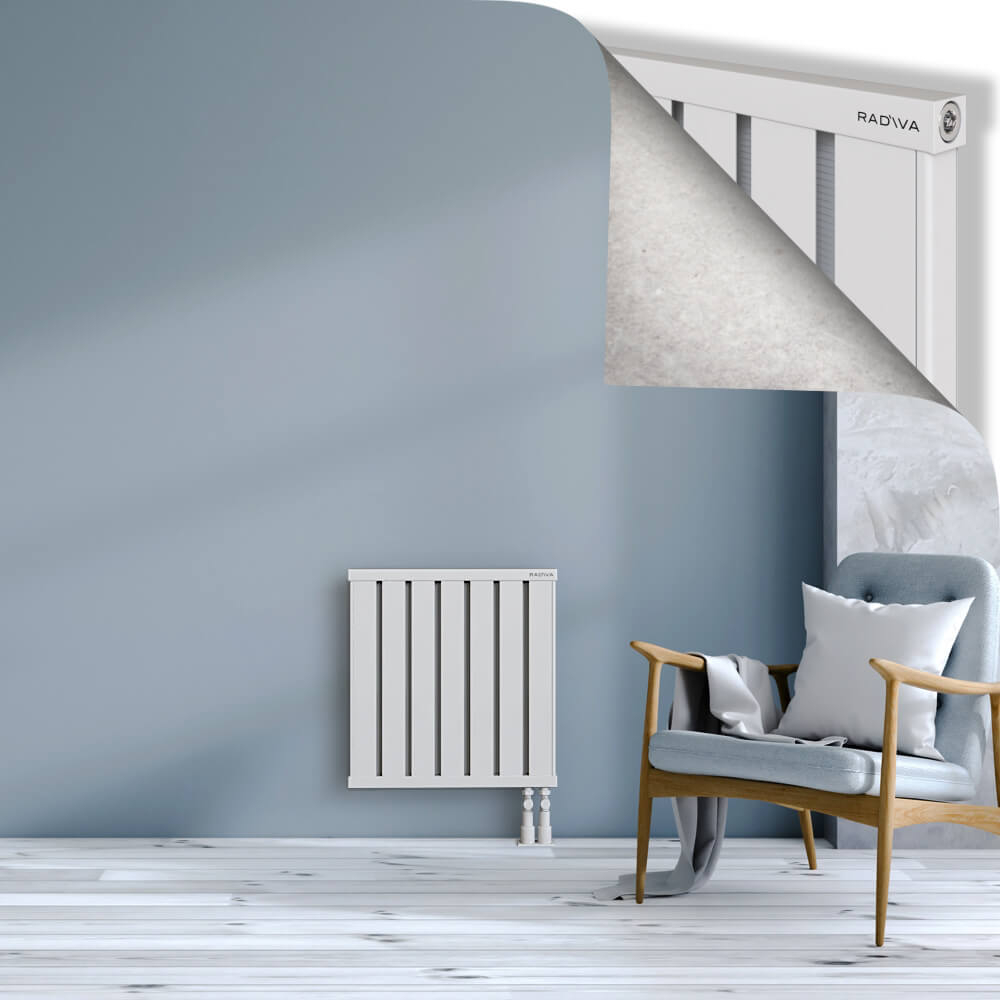 Obi Dekoratif Alüminyum Radyatör 600x564 Beyaz - 3