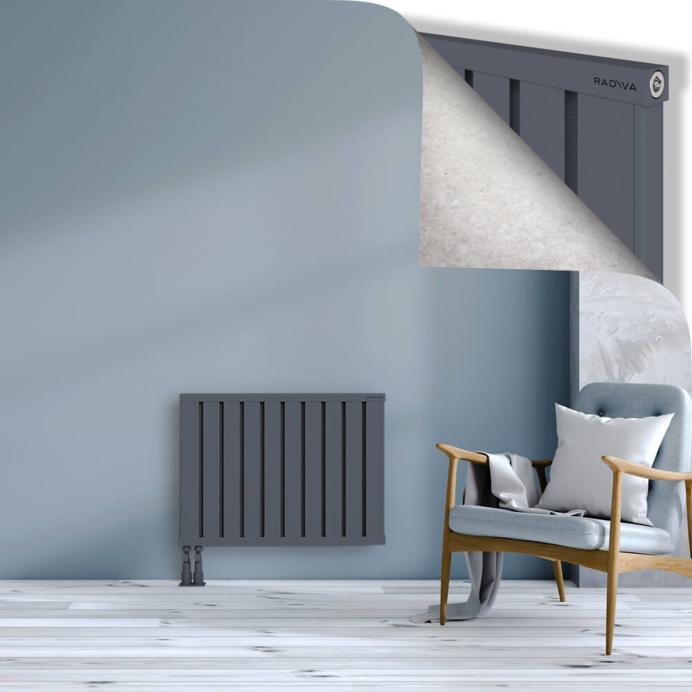 Obi Dekoratif Alüminyum Radyatör 600x804 Antrasit - 4