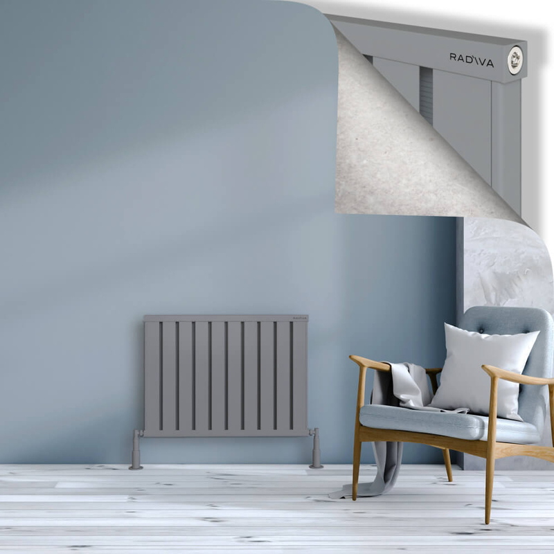 Obi Dekoratif Alüminyum Radyatör 600x804 Gri