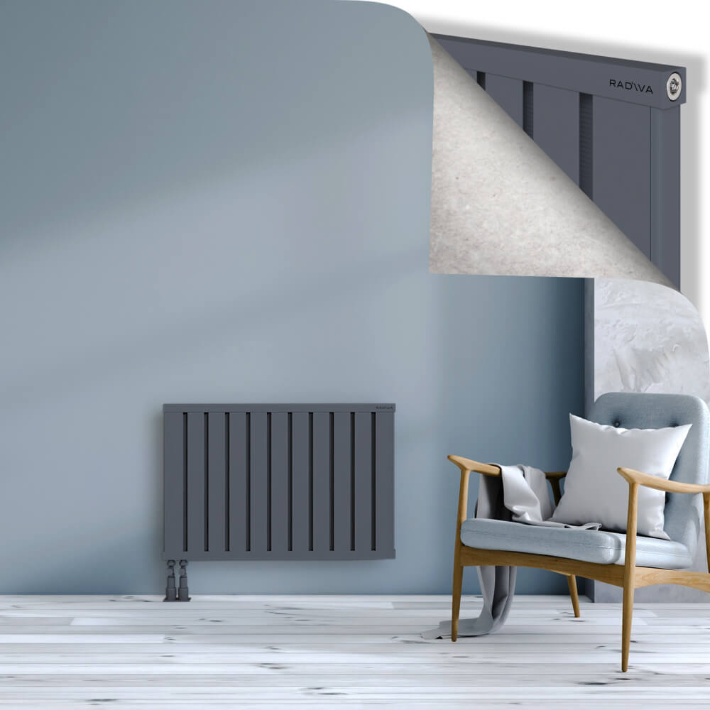 Obi Dekoratif Alüminyum Radyatör 600x884 Antrasit - 4