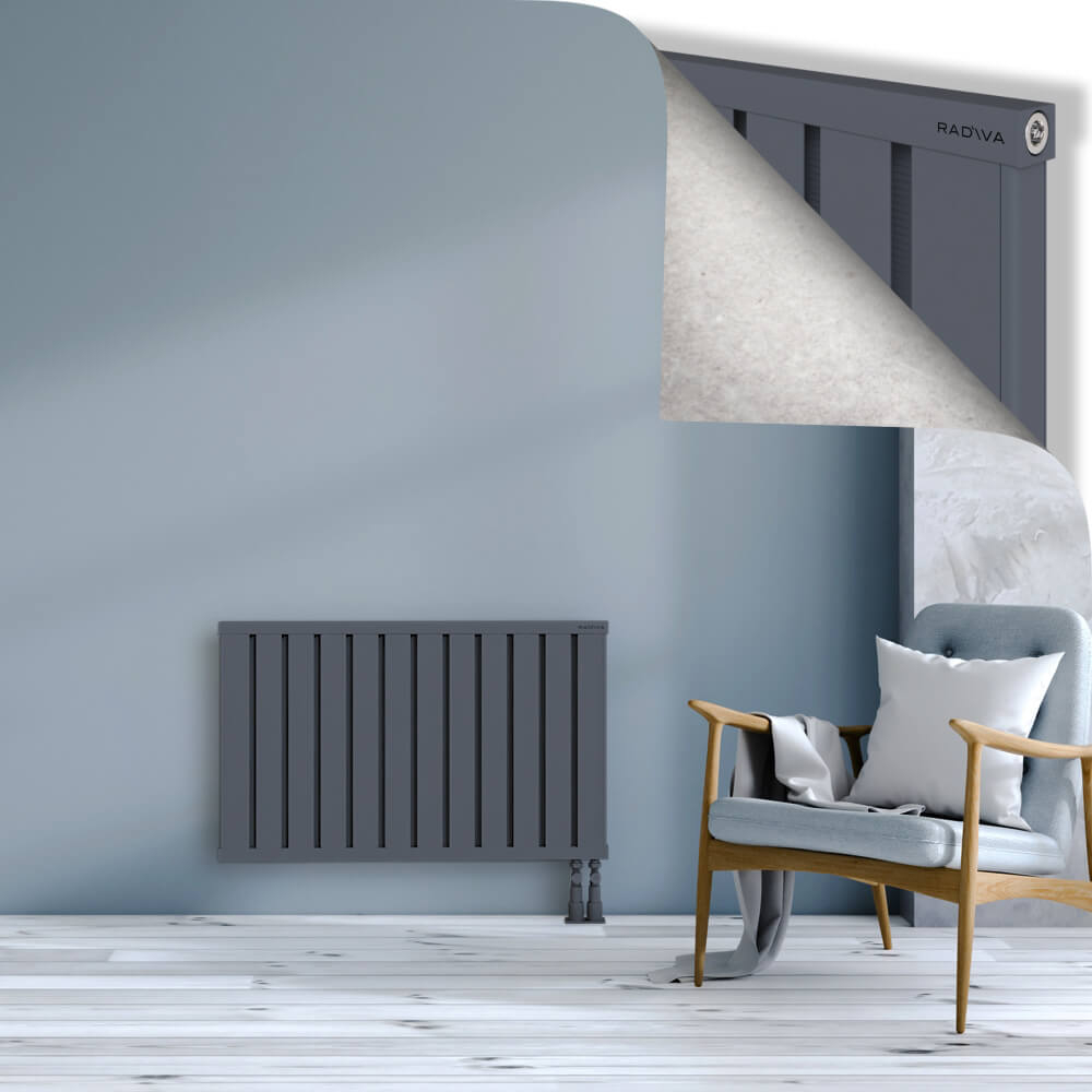 Obi Dekoratif Alüminyum Radyatör 600x964 Antrasit - 3