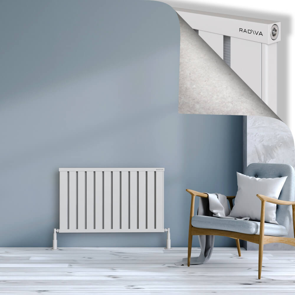 Obi Dekoratif Alüminyum Radyatör 600x964 Beyaz - 1