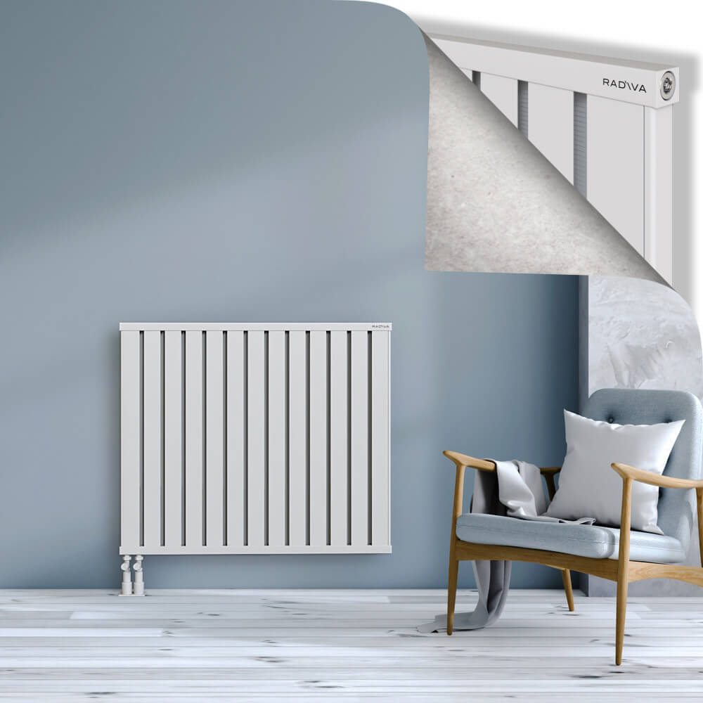 Obi Dekoratif Alüminyum Radyatör 900x1044 Beyaz - 4