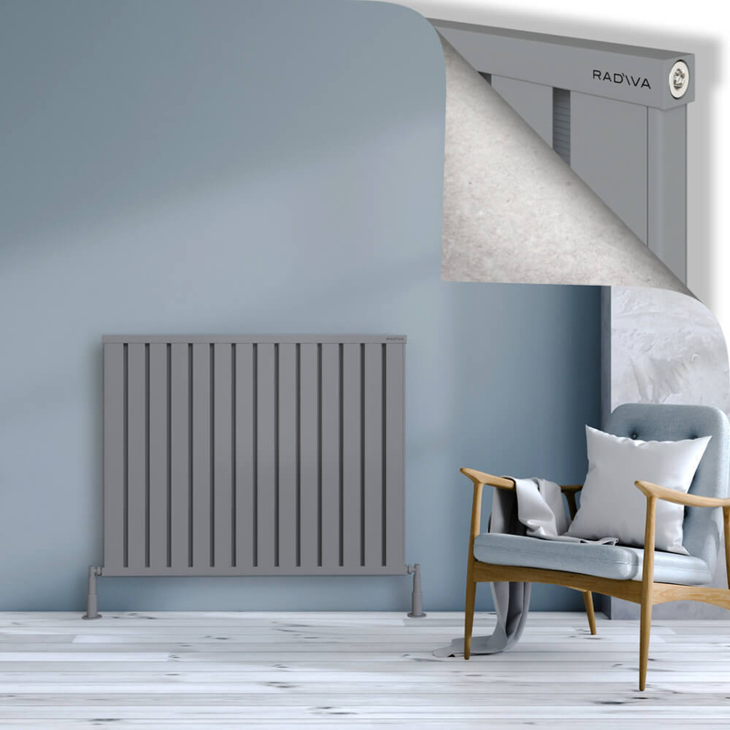 Obi Dekoratif Alüminyum Radyatör 900x1124 Gri
