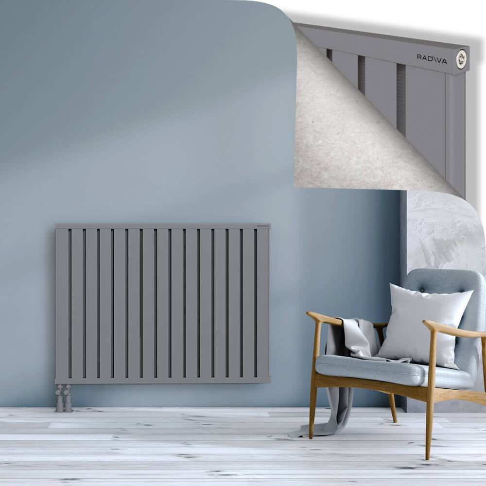 Obi Dekoratif Alüminyum Radyatör 900x1204 Gri - 4