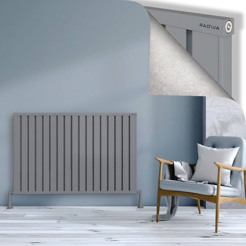 Obi Dekoratif Alüminyum Radyatör 900x1364 Gri