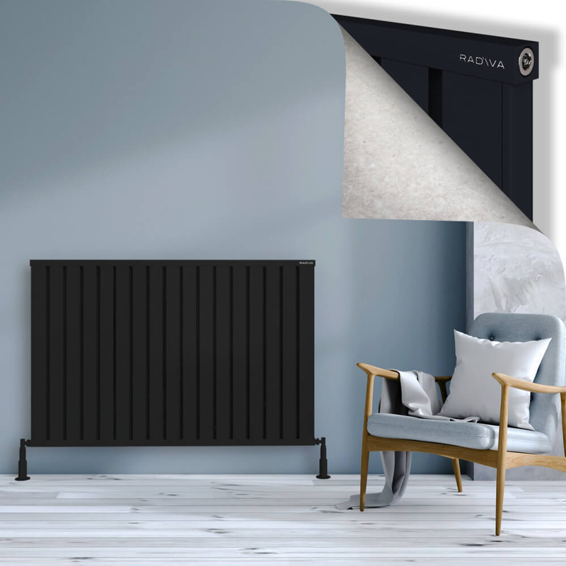 Obi Dekoratif Alüminyum Radyatör 900x1364 Siyah