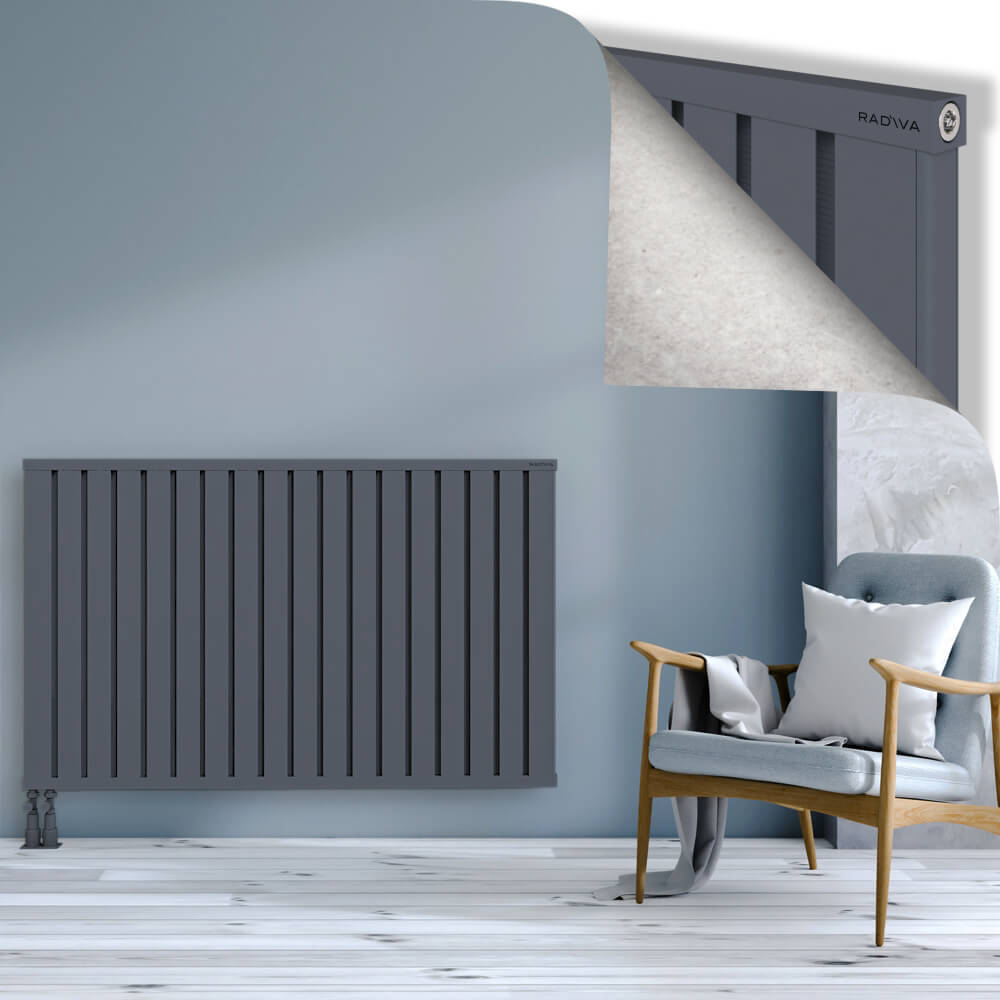 Obi Dekoratif Alüminyum Radyatör 900x1444 Antrasit - 4