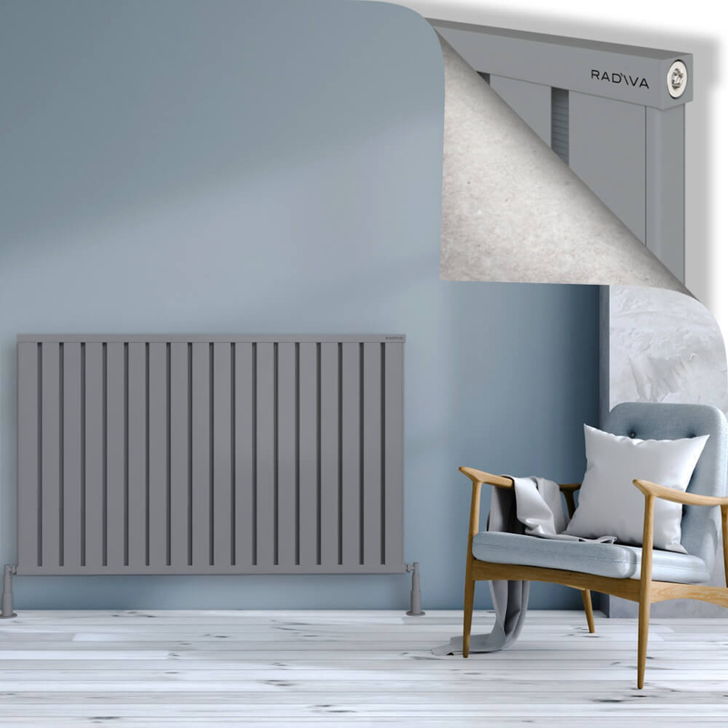 Obi Dekoratif Alüminyum Radyatör 900x1444 Gri 
