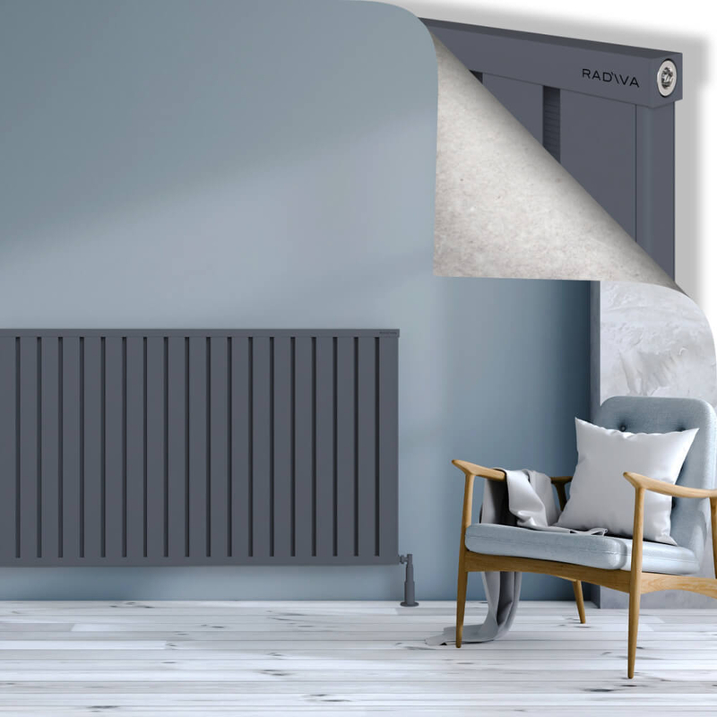Obi Dekoratif Alüminyum Radyatör 900x2084 Antrasit