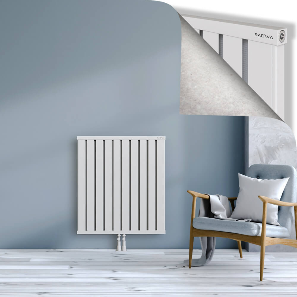 Obi Dekoratif Alüminyum Radyatör 900x804 Beyaz - 2