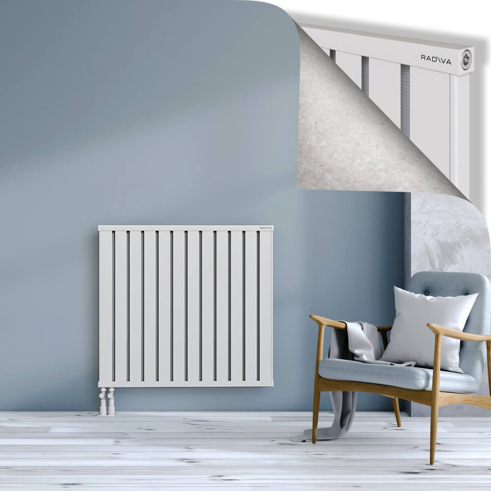 Obi Dekoratif Alüminyum Radyatör 900x964 Beyaz - 4