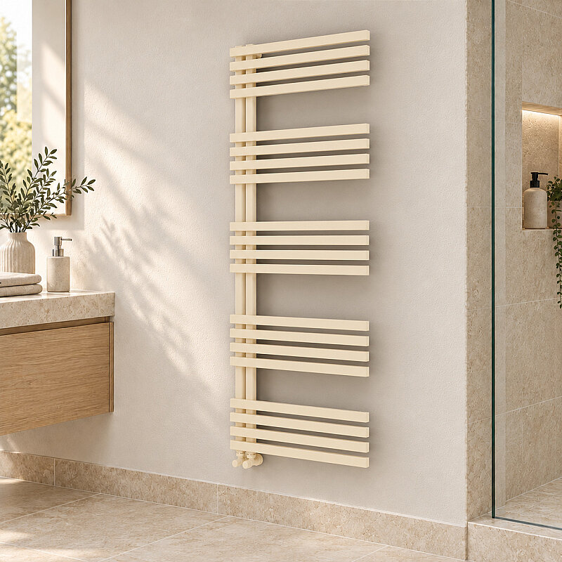 Oka Decorative Towel Rail 600x1800 Cappuccino