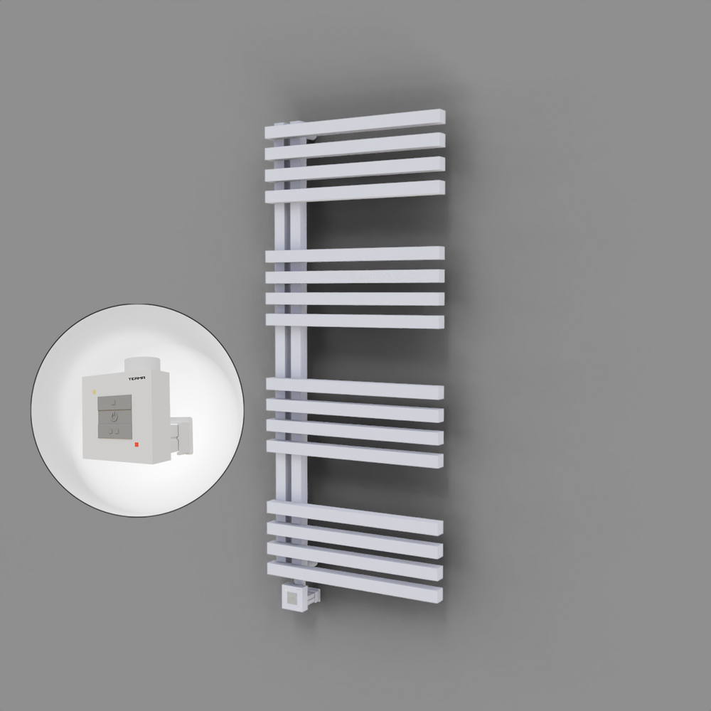 Oka Dekoratif Elektrikli Havlupan 500x1200 Beyaz (KTX1 Termostat) 600W - 1