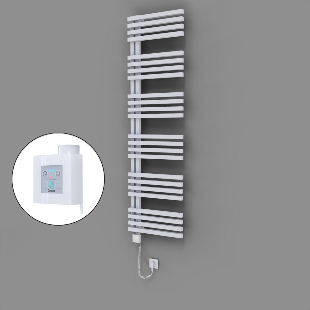 Oka Dekoratif Elektrikli Havlupan 500x1800 Beyaz (KTX4 Termostat) 1000W Spiral Kablolu - 1