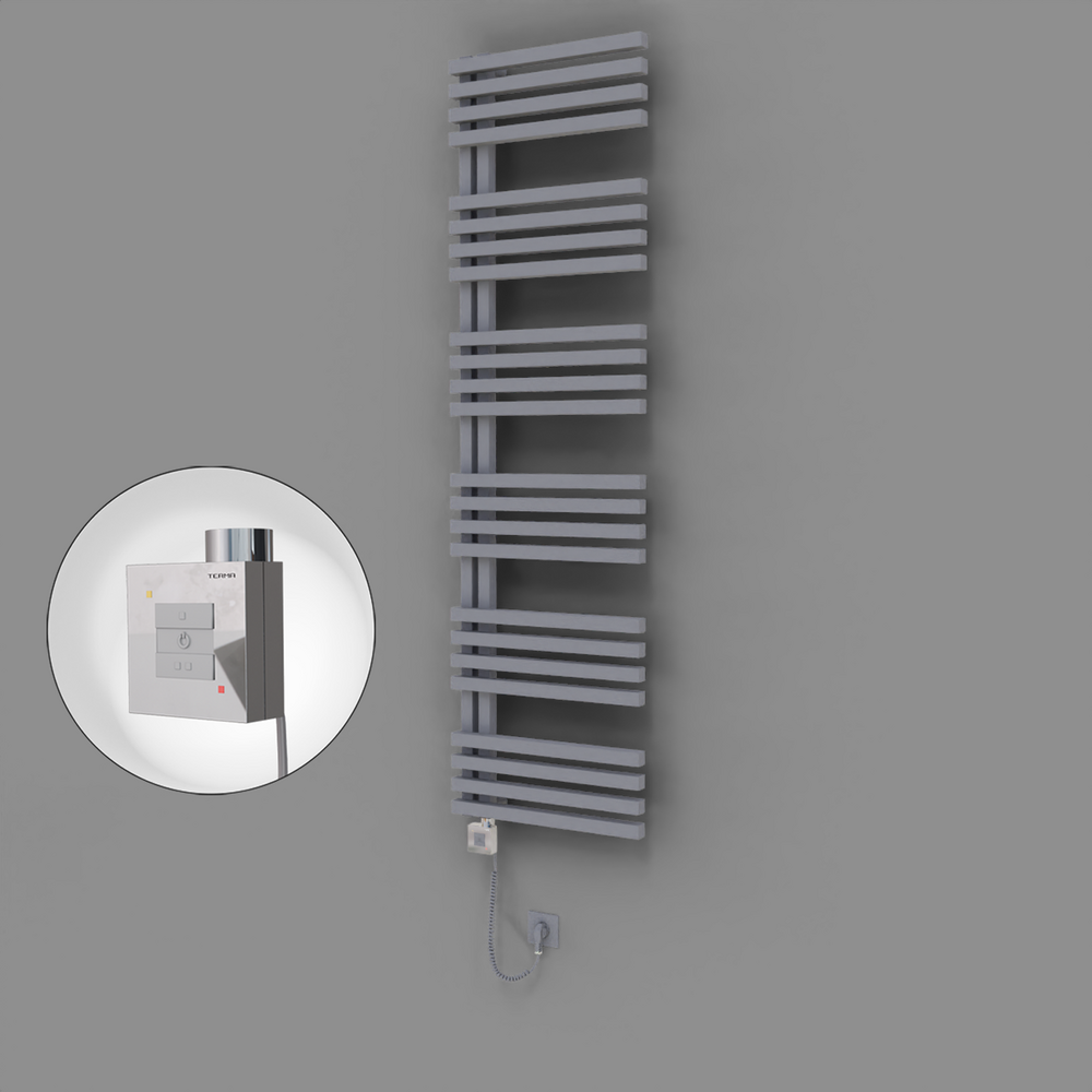 Oka Dekoratif Elektrikli Havlupan 500x1800 Gri (KTX1 Termostat) 1000W Spiral Kablolu - 1