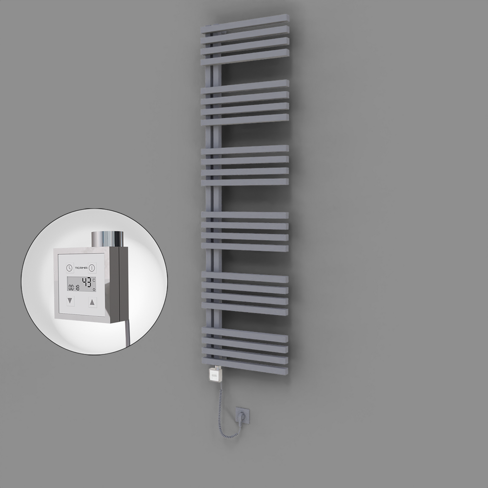 Oka Dekoratif Elektrikli Havlupan 500x1800 Gri (KTX3 Termostat) 1000W Spiral Kablolu - 1