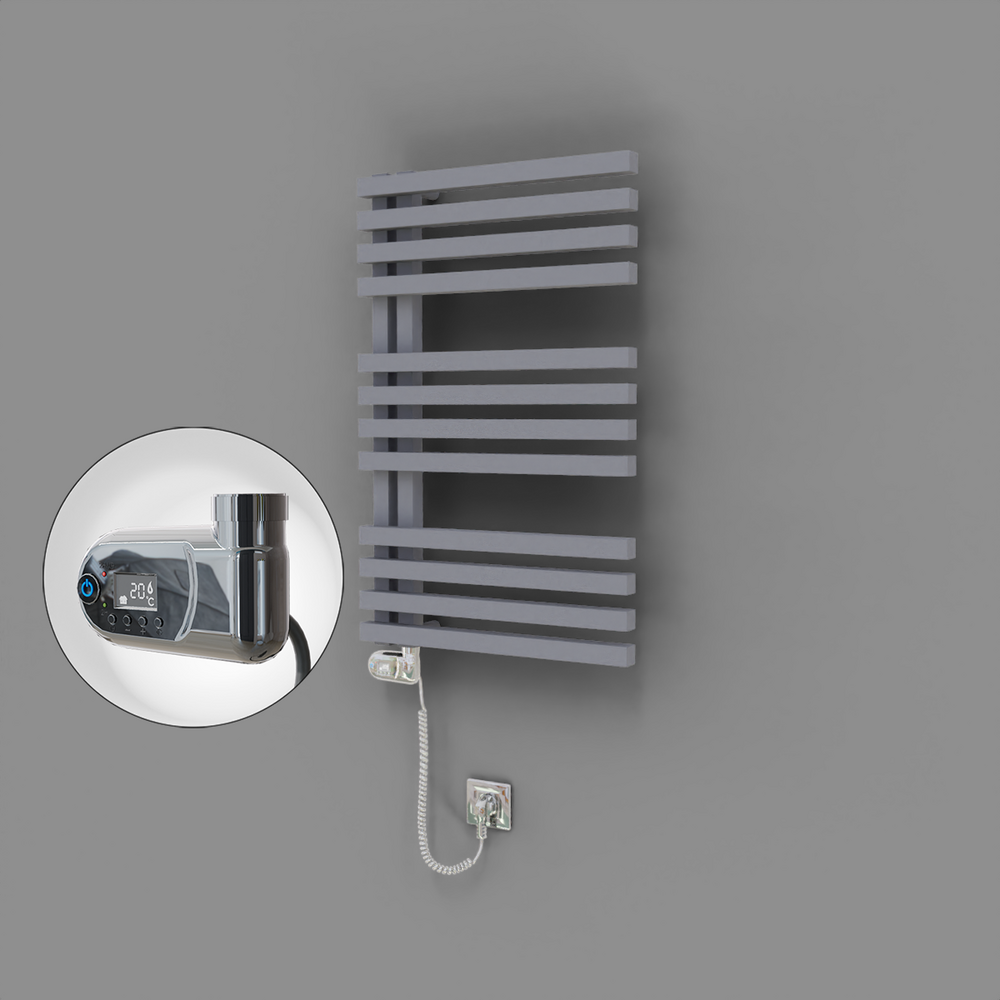 Oka Dekoratif Elektrikli Havlupan 500x800 Gri (Thesis Termostat) 300W - 1