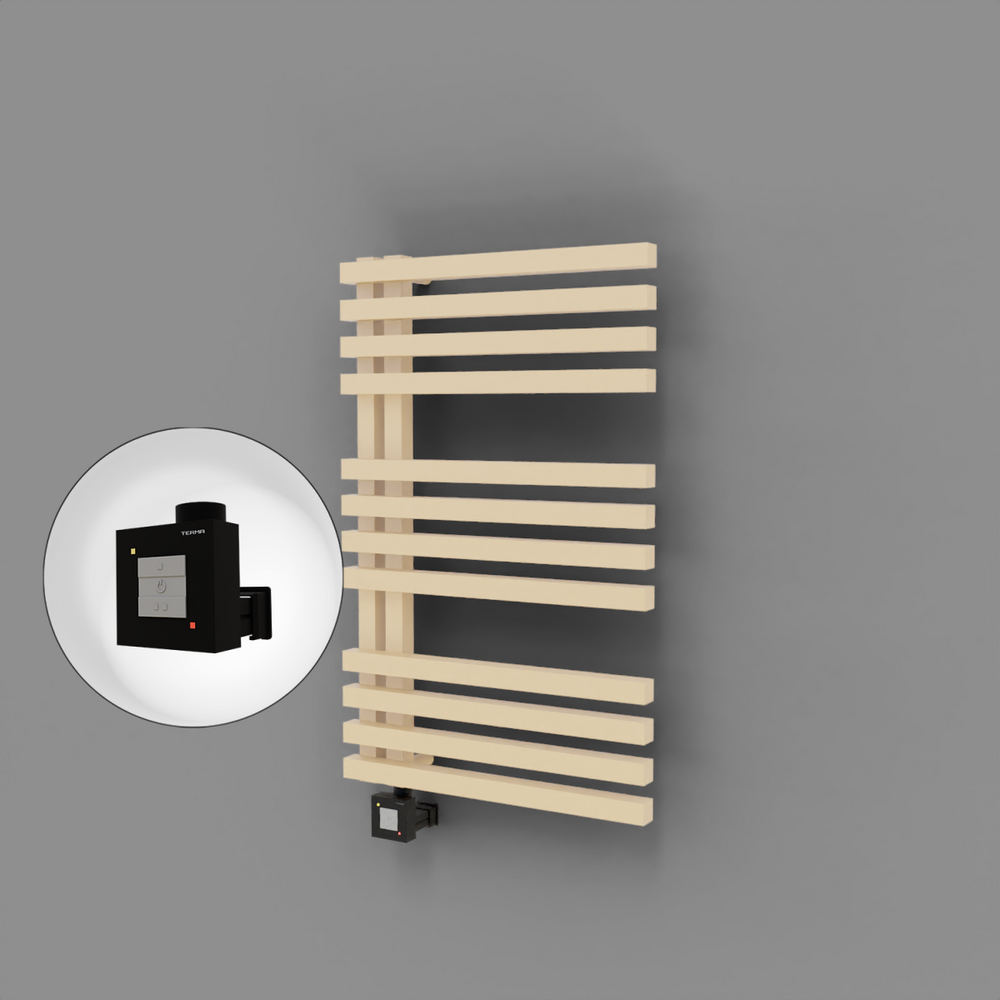 Oka Dekoratif Elektrikli Havlupan 500x800 Kapuçino (KTX1 Termostat) 300W - 1