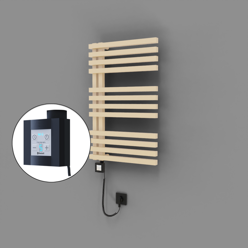 Oka Dekoratif Elektrikli Havlupan 500x800 Kapuçino (KTX4 Termostat) 300W Spiral Kablolu - 1