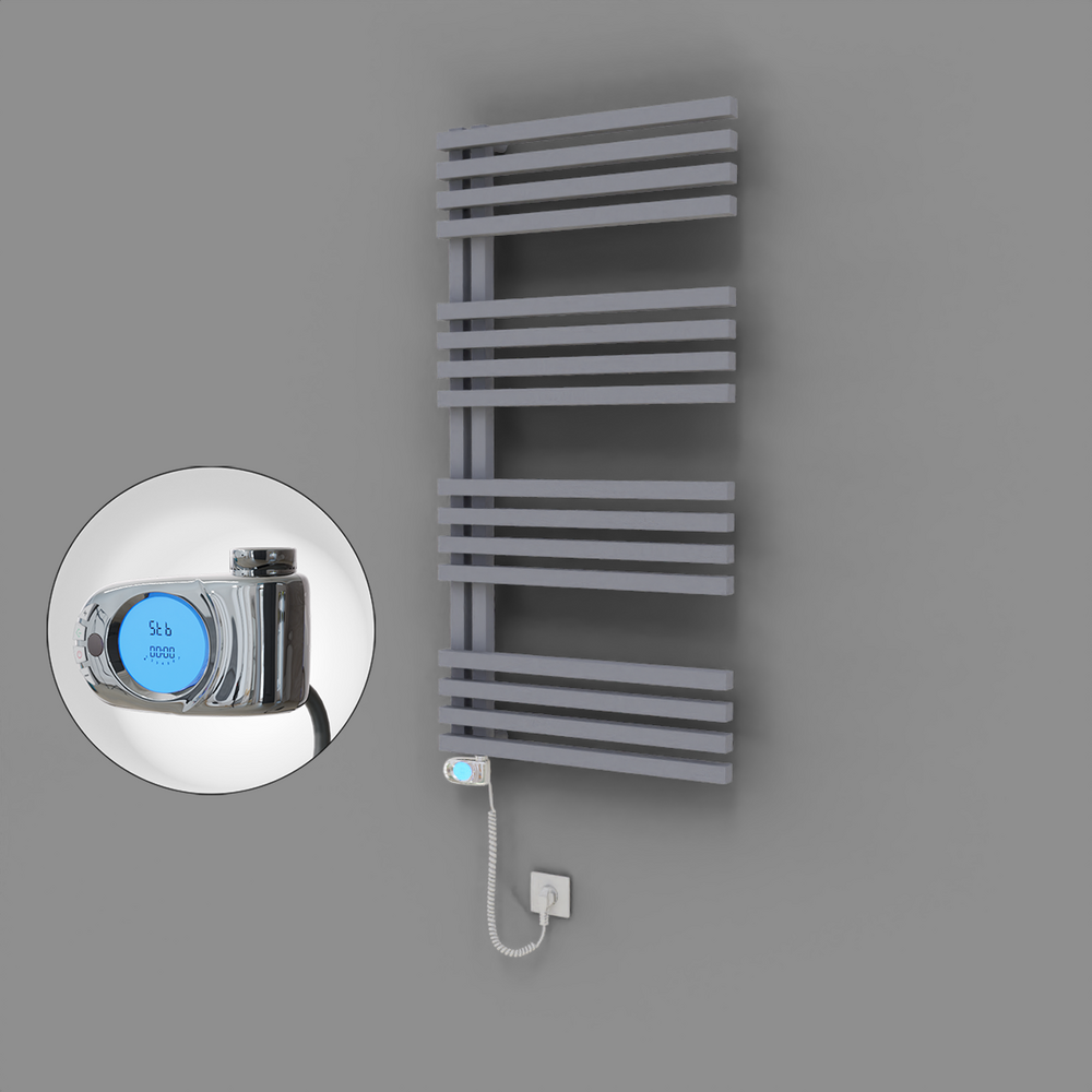 Oka Dekoratif Elektrikli Havlupan 600x1200 Gri (Musa Termostat) 600W - 1