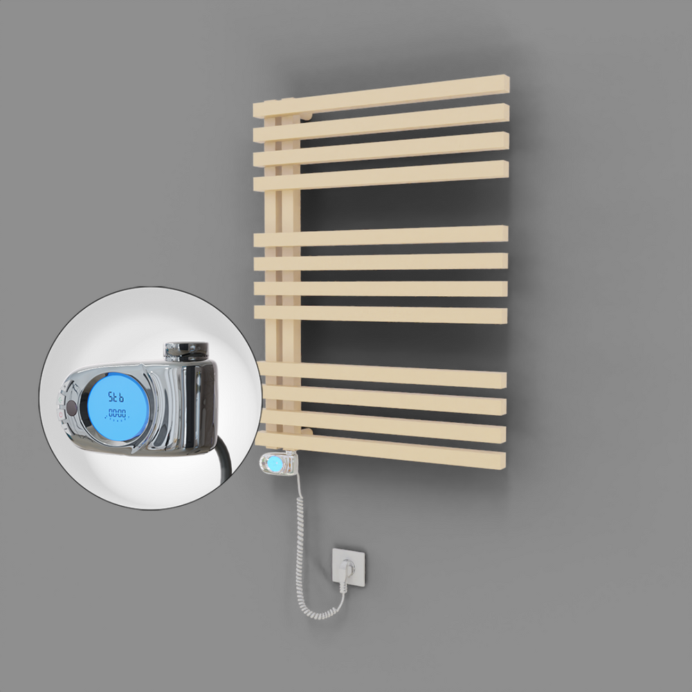 Oka Dekoratif Elektrikli Havlupan 600x800 Kapuçino (Musa Termostat) 600W - 1
