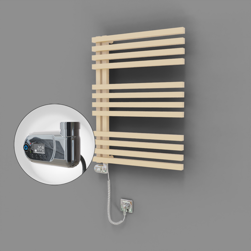 Oka Dekoratif Elektrikli Havlupan 600x800 Kapuçino (Thesis Termostat) 600W 