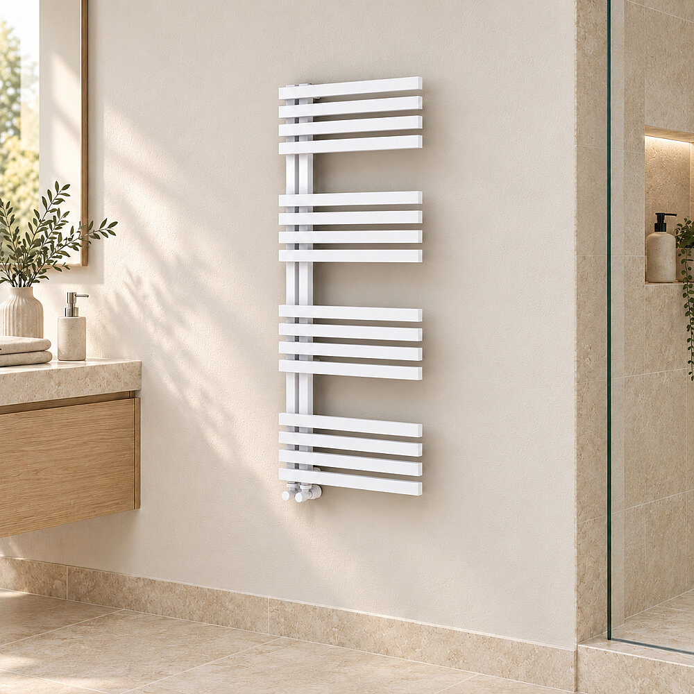 Oka Sèche-serviettes Décoratif 500x1200 Blanc - 1