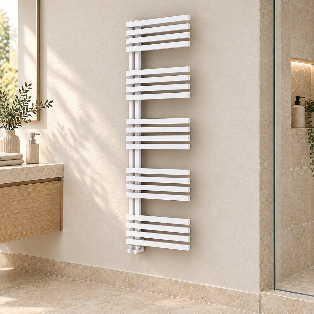 Oka Sèche-serviettes Décoratif 500x1800 Blanc - 1
