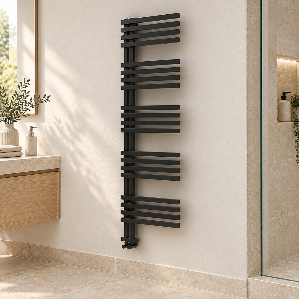 Oka Sèche-serviettes Décoratif 500x1800 Noir - 1