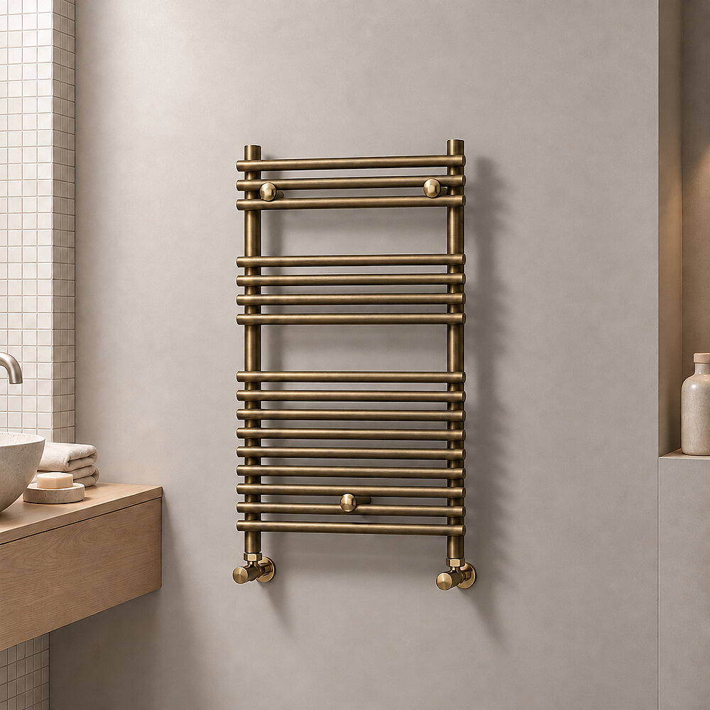 Olib Decorative Towel Rail 500x800 Antique - 1