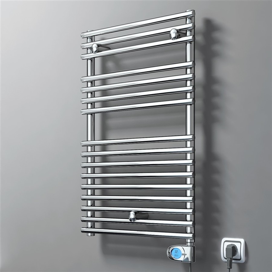 Olib Elektrikli Havlupan 500x800 Krom (Musa Termostat) 300W - 2